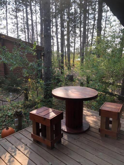 Fancy Fireflies Cabin Hayward Exterior foto